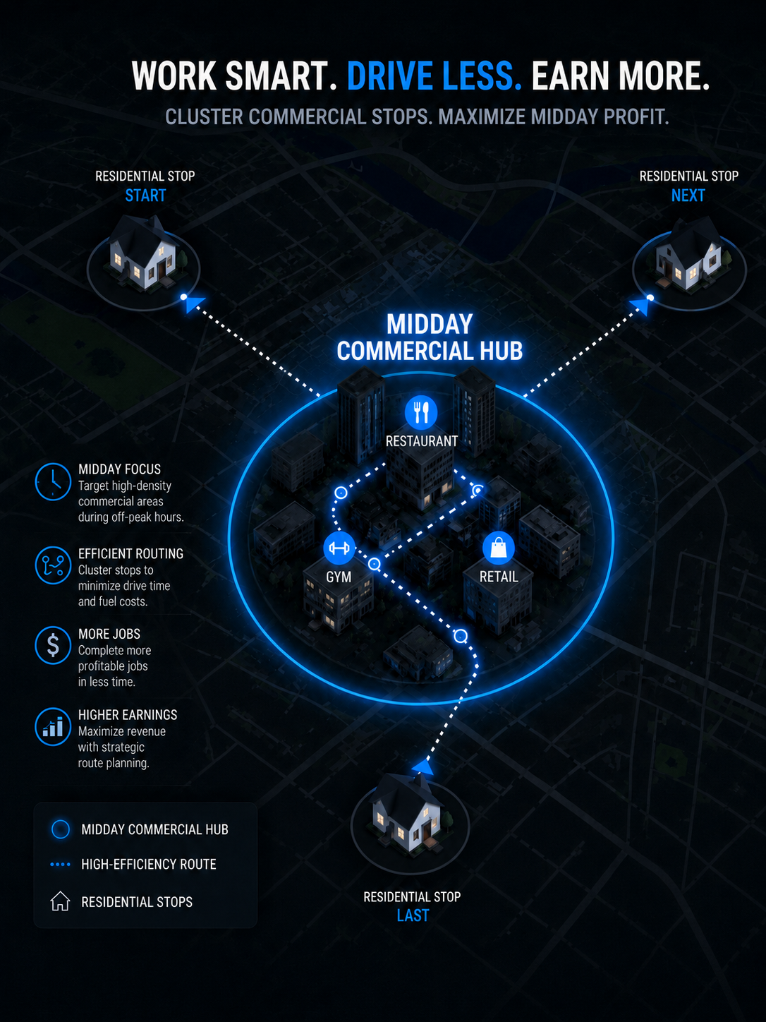 How to Fill Midday Schedule Gaps With Recurring Window Cleaning Accounts 