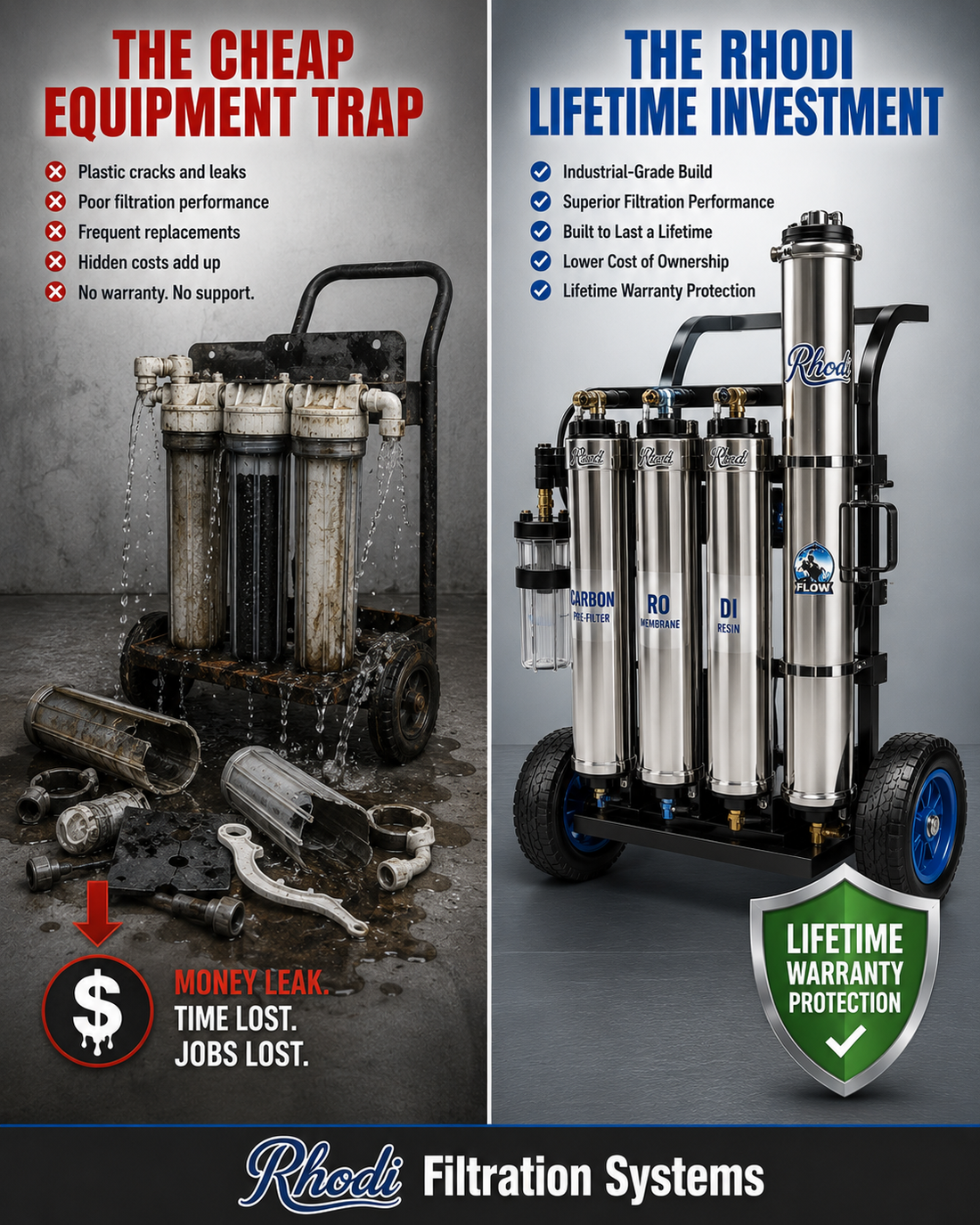 Hidden Costs of Cheap Window Cleaning Equipment | Rhodi