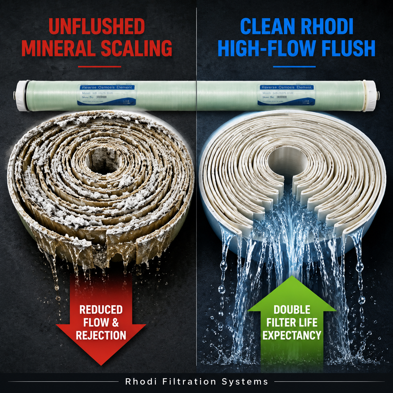 How to Flush Your 40" High-Flow RO Membrane