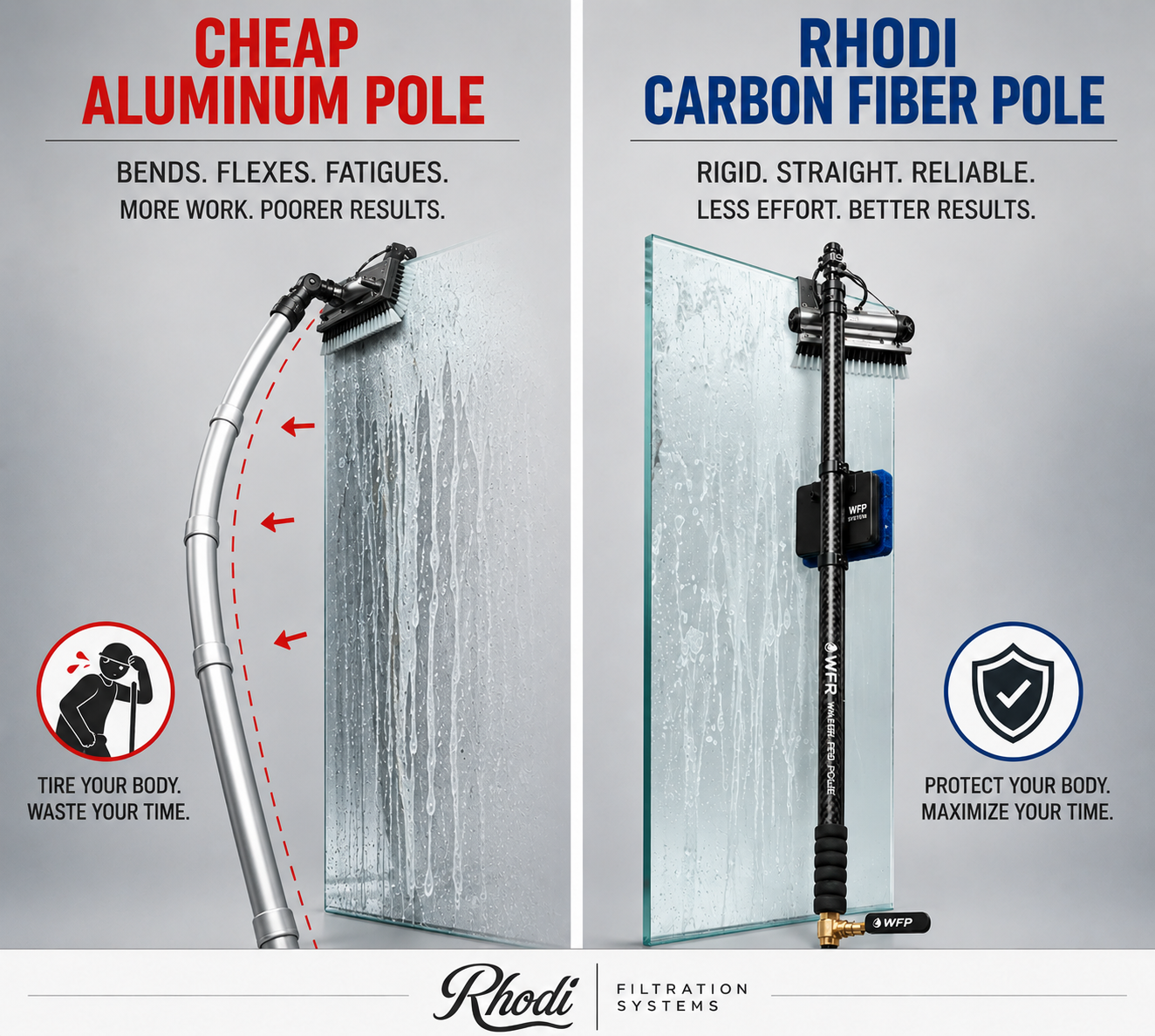 Why the Rhodi UP Series Is a Top-Rated Water Fed Pole | Rhodi