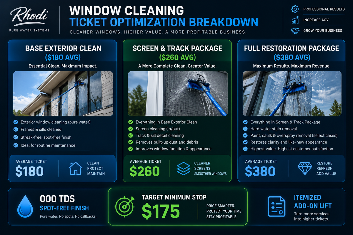 How to Price Your Window Cleaning Jobs (And Stop Leaving Money Behind)