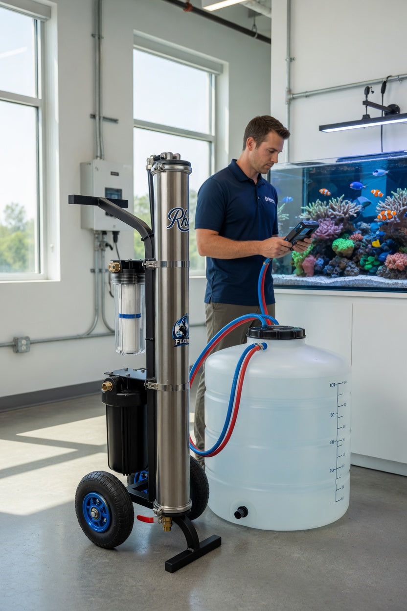 Can you use any RO/DI system for saltwater?