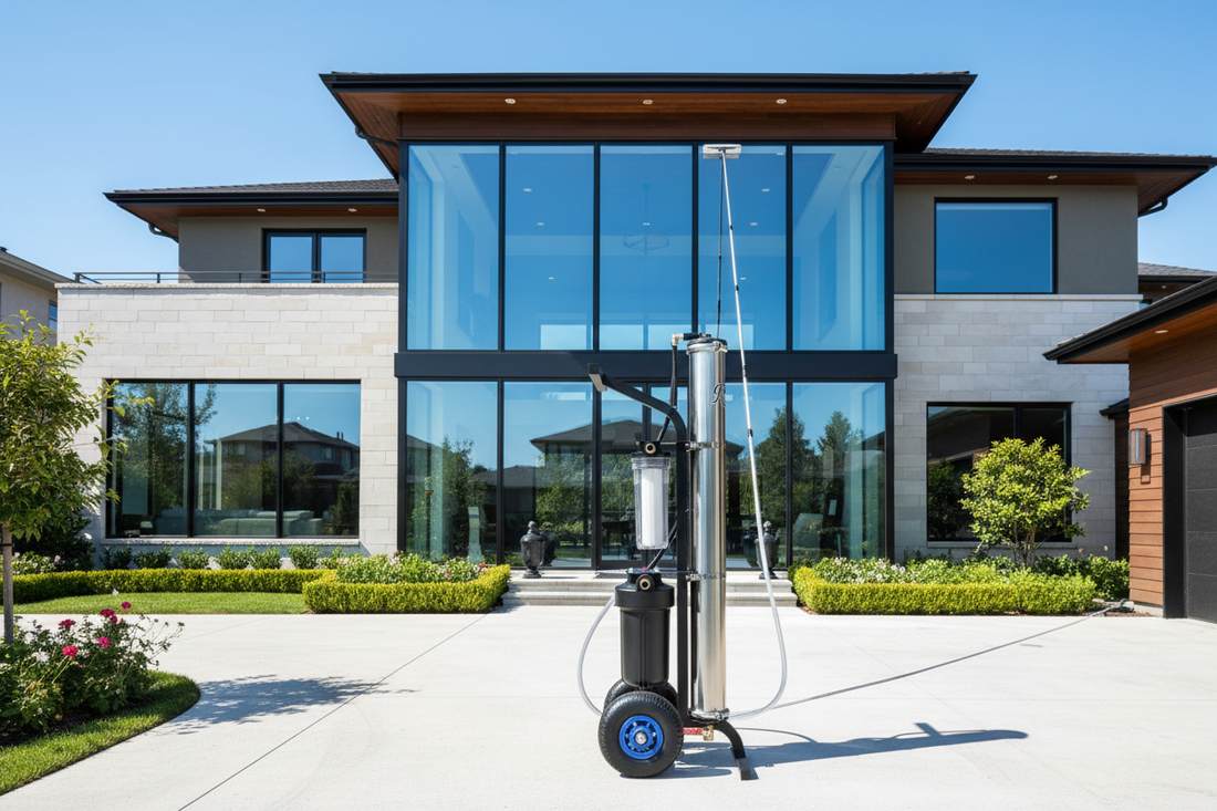 The best water-fed pole system for commercial window cleaning