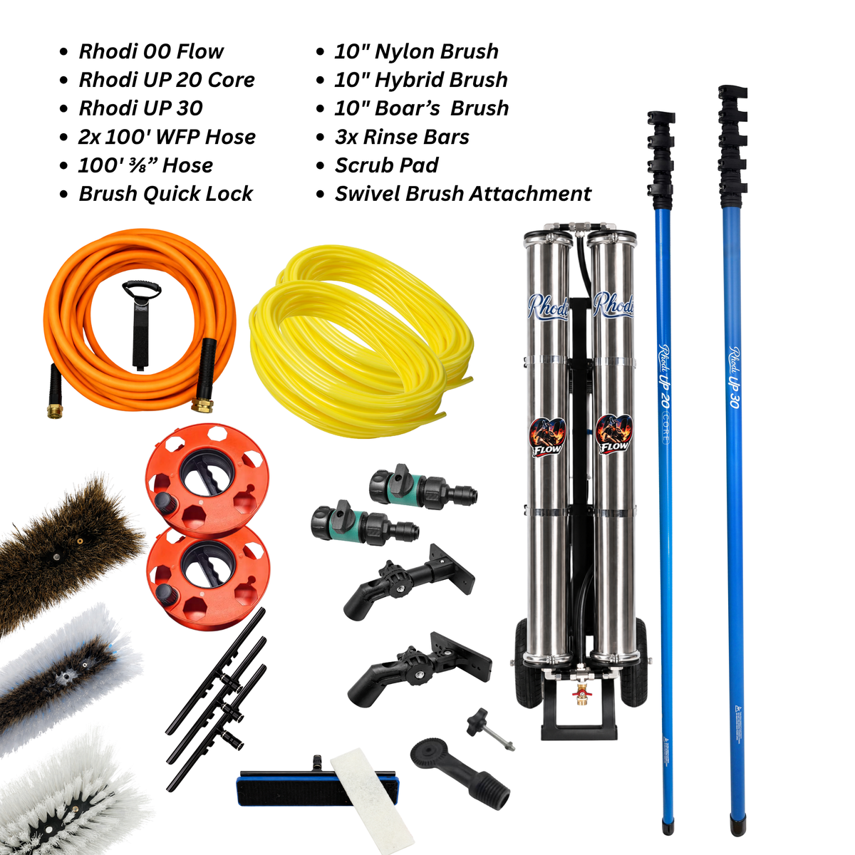 Rhodi 00 Flow | Water Fed Pole System
