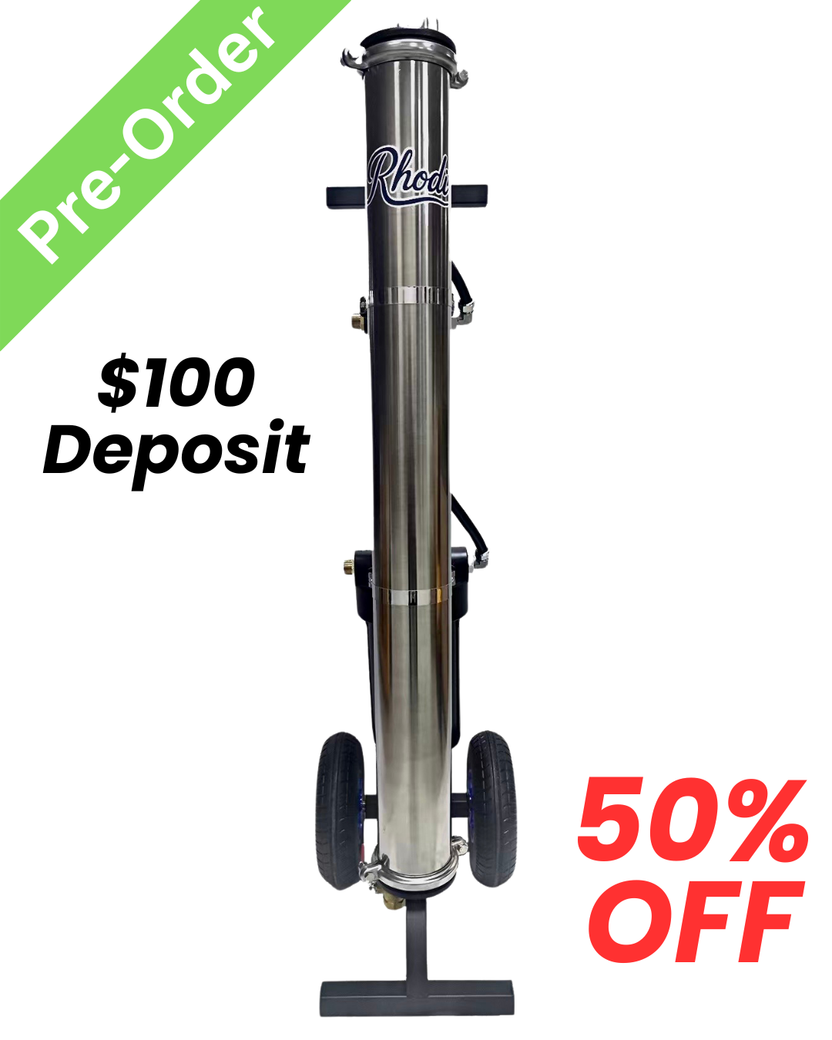 Water Fed Pole System for Window Cleaning | Rhodi