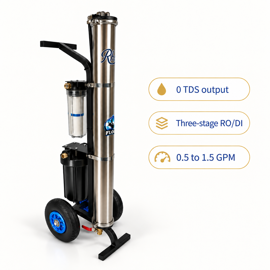 Rhodi 0 Flow | Water Fed Pole System
