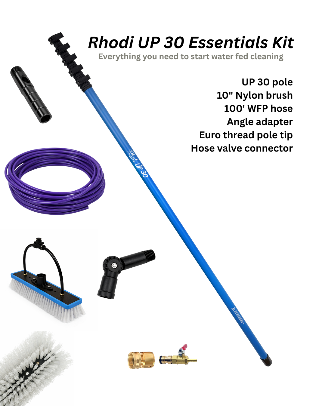 Rhodi UP Essentials Kit for Window Cleaning | Rhodi