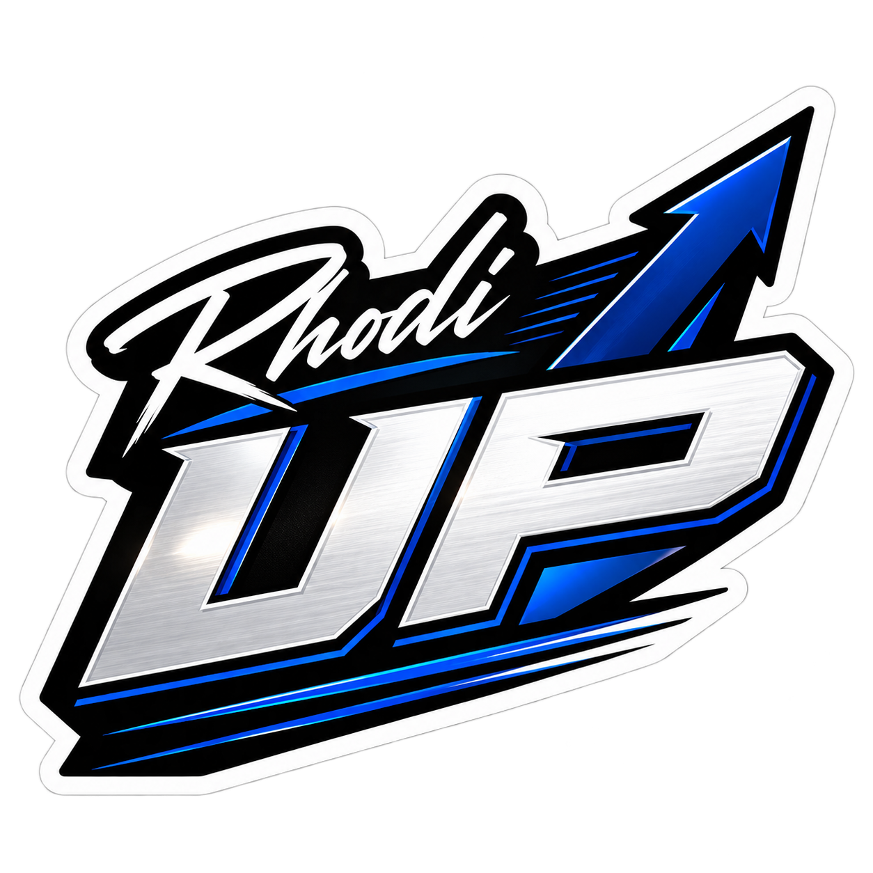 Rhodi UP water-fed pole logo